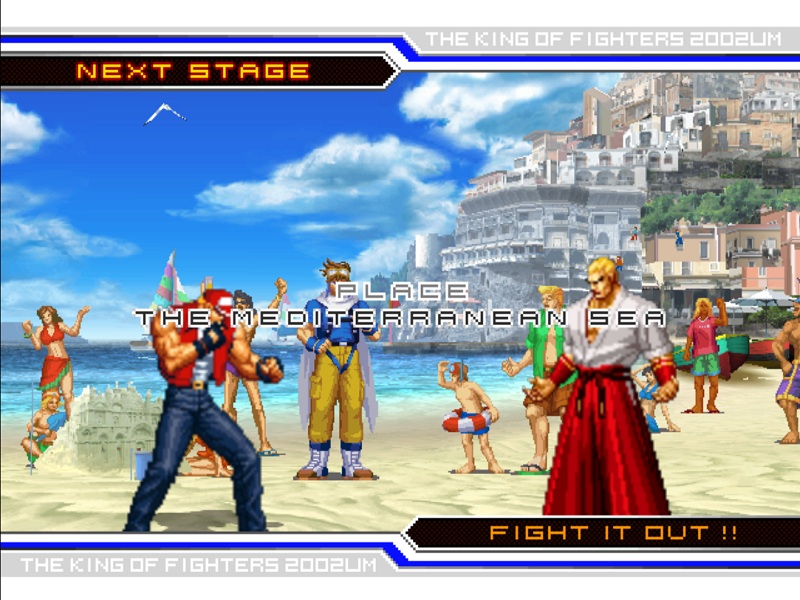 the king of fighters 2002-unlimited match video game, artist