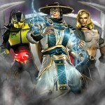 MK Mortal Kombat Deadly Alliance MKDA Official Wallpaper Cyrax Sonya Raiden
