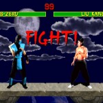 Mortal Kombat 1992 Sub Zero vs Liu Kang The Pit Arcade Screenshot