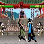 Mortal Kombat 1992 Sub Zero vs Sonya Arcade Screenshot