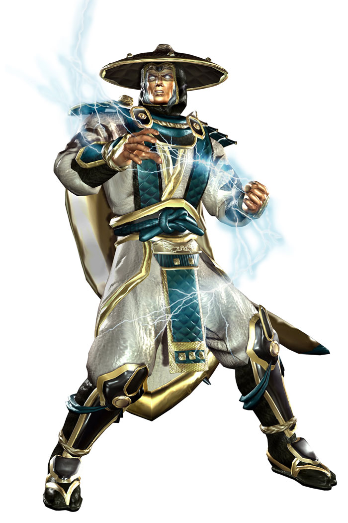 Mortal Kombat Deadly Alliance MKDA Character Render Art Work Raiden