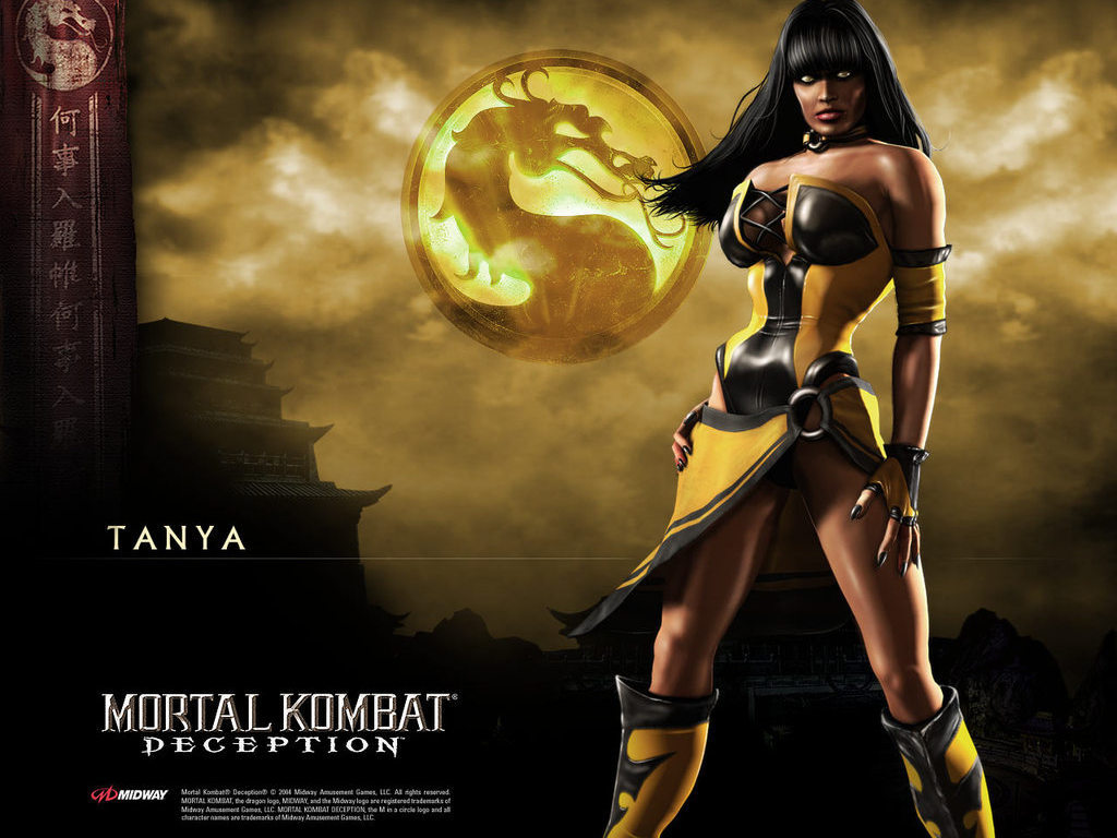 MK Art Tribute: Tanya from Mortal Kombat 4/Gold