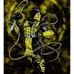 Scorpion Mortal Kombat Fan Art by m4studios
