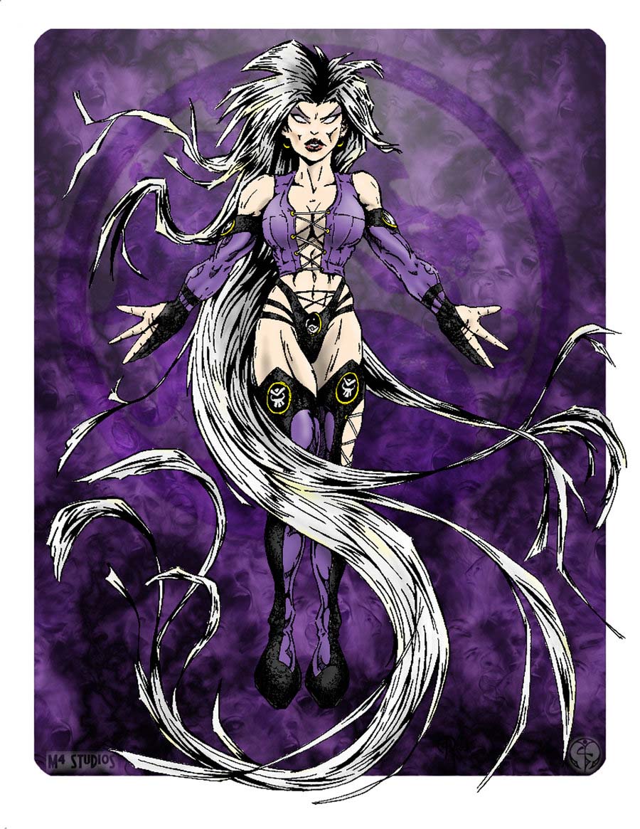 Sindel Queen of Outworld Mortal Kombat Fan Art Render by m4studios.