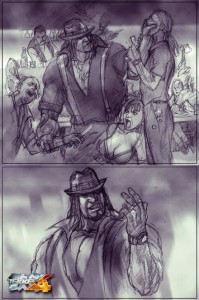 Tekken 4 Craig Marduk Story Sketch