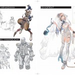 Tekken 6 Bloodline Rebellion Lili Roger Yoshimitsu Costume Sketch