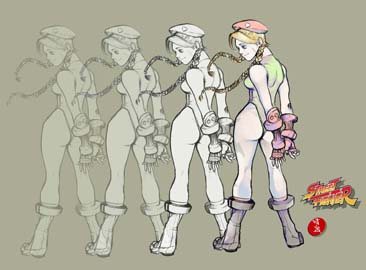Cammy White from Street Fighter IV 