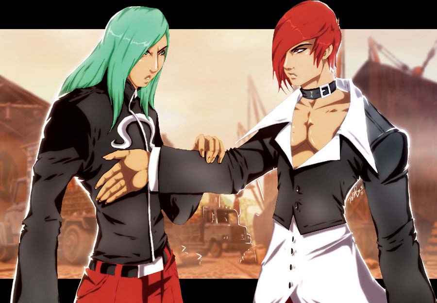 iori and remy cvs dream match fan art by tovio911