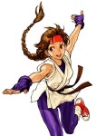 Capcom vs. SNK 2 Character Artwork Capcom Style Yuri Sakazaki