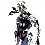 Metal Gear Solid Old Snake Fan Art by Kukurobuki