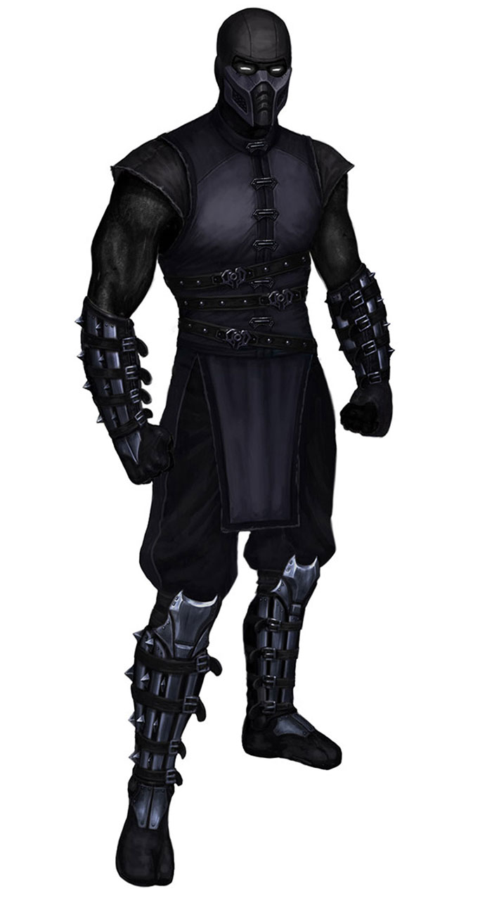 Noob Saibot character render Mortal Kombat 2011