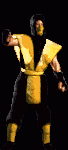 Scorpion MK Mortal Kombat 1992 Win Pose