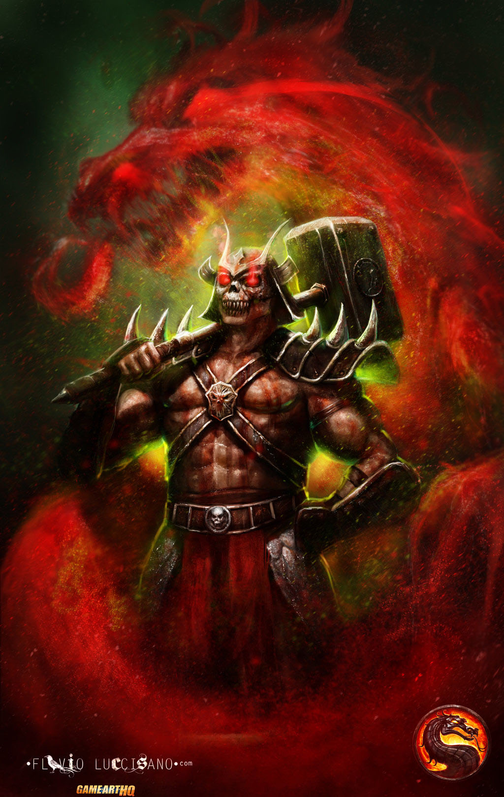 Mortal Kombat: Shao Kahn - AI Generated Artwork - NightCafe Creator