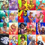Sketchcard SF3 collection street fighter III fan art by fedde
