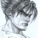 jin kazama tekken by b_agt