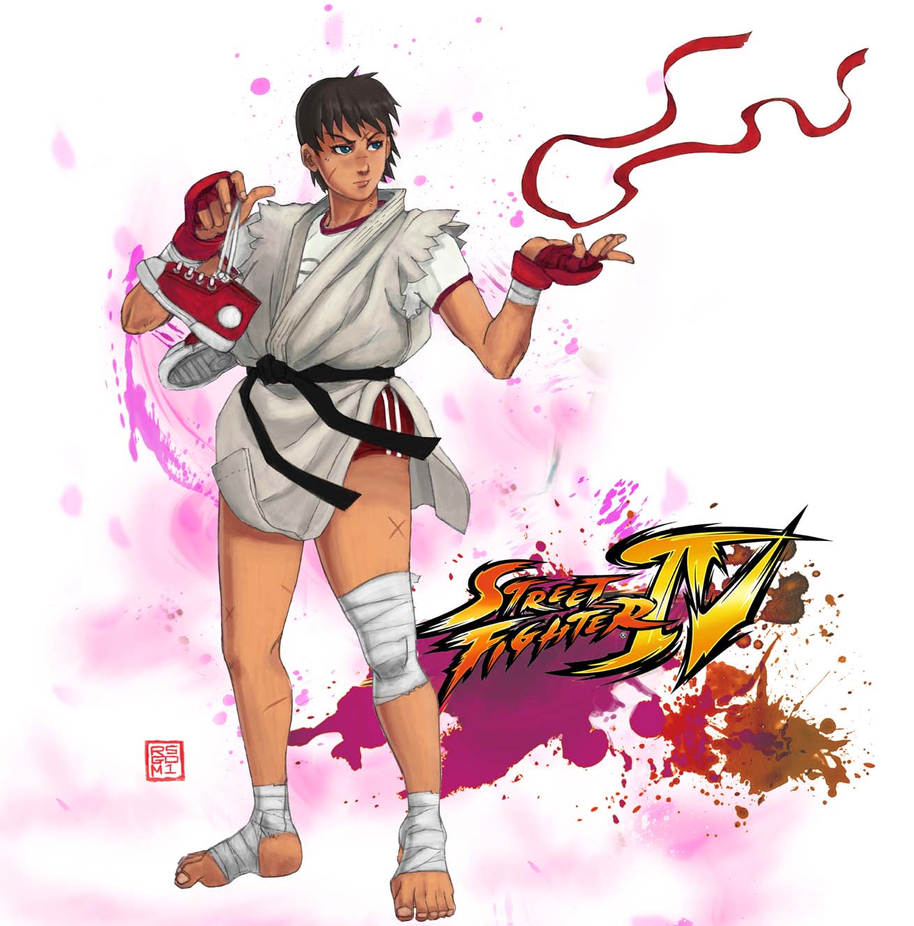 Sakura SF Fan Art By Rgm501