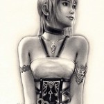 serah farron final fantasy xiii fan art 2 by b_agt