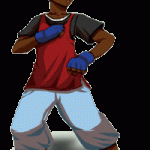 streets of rage fan art skates by tovio911