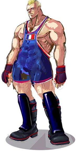 Abel Street Fighter IV Concept Art 1