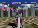 Battle Arena Toshinden Playstation Screenshot Duke Win Pose