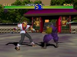 Battle Arena Toshinden Playstation Screenshot Eiji Mondo Fight