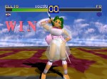 Battle Arena Toshinden Playstation Screenshot Ellis Win Pose