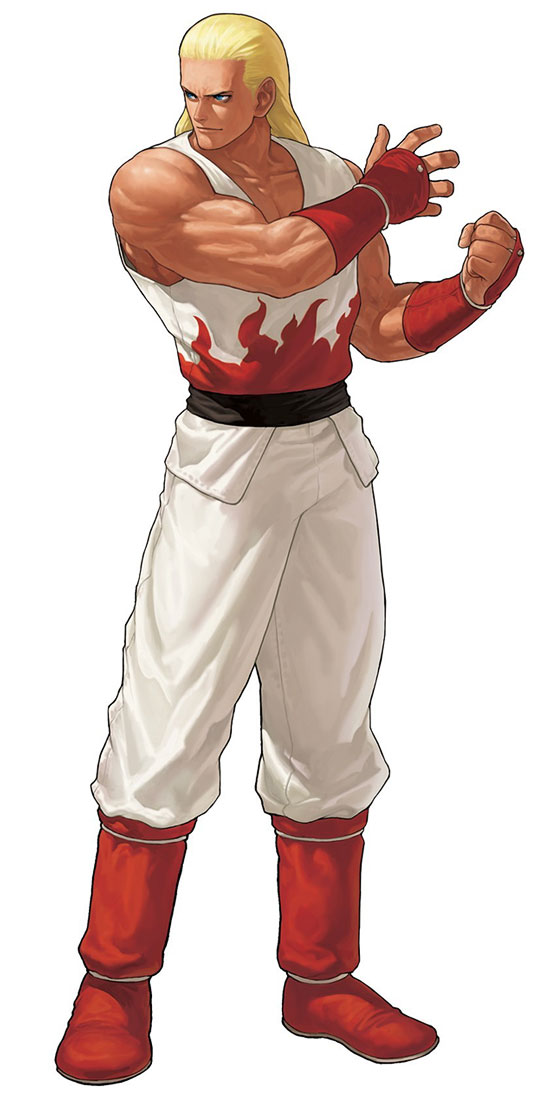 King Of Fighters XII KOF Game Character Official Artwork Render Andy Bogard