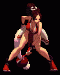 Mai Shiranui KOF King of Fighters XIII Standing Animation