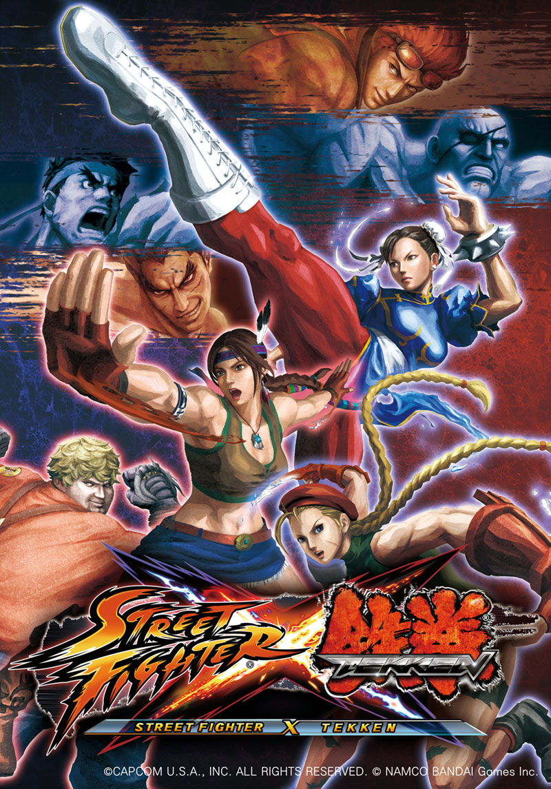 SFXT Street Fighter X Tekken Official Game Art E3 Character Poster