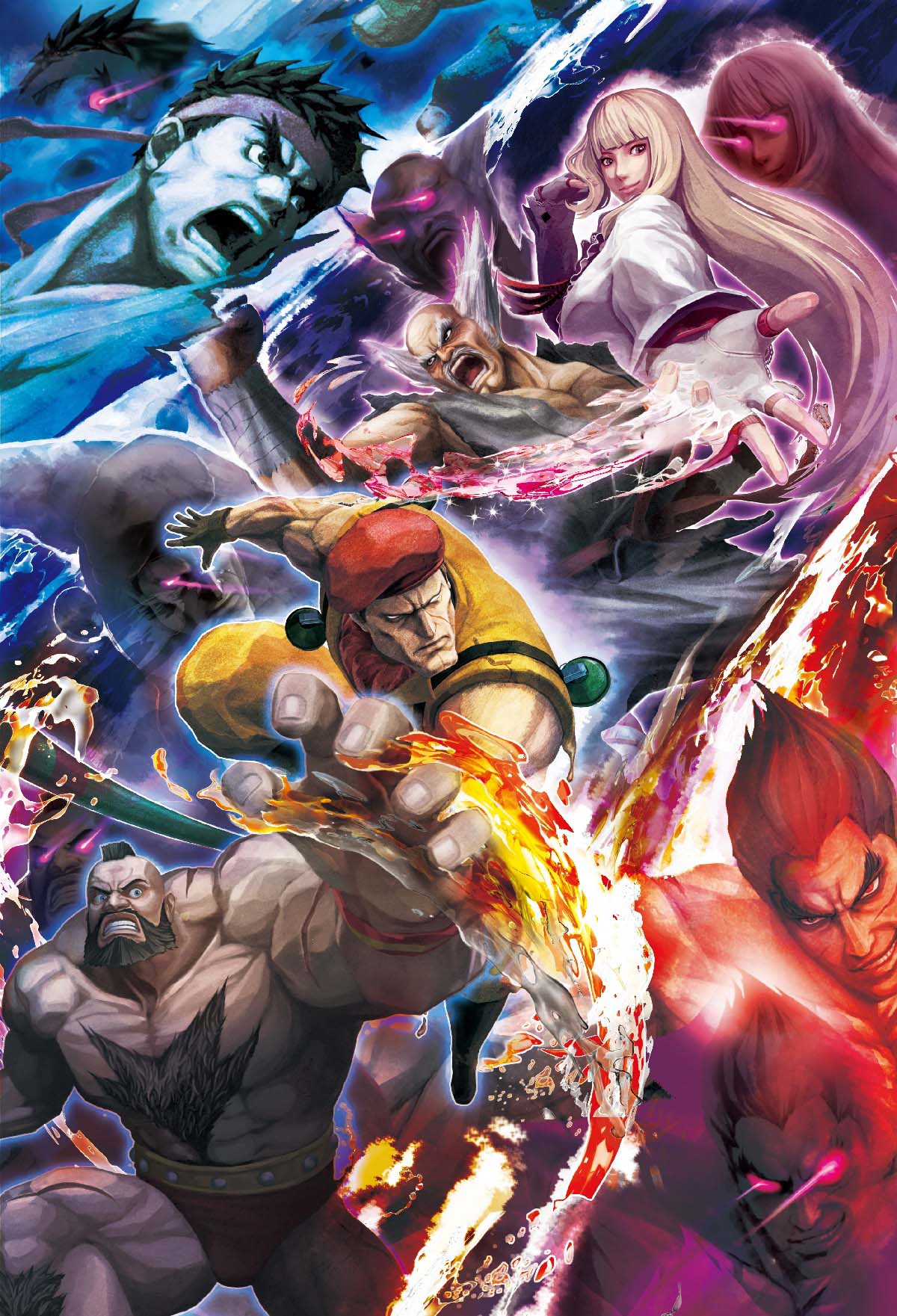 SFXT Street Fighter X Tekken Official Game Art TGS Poster