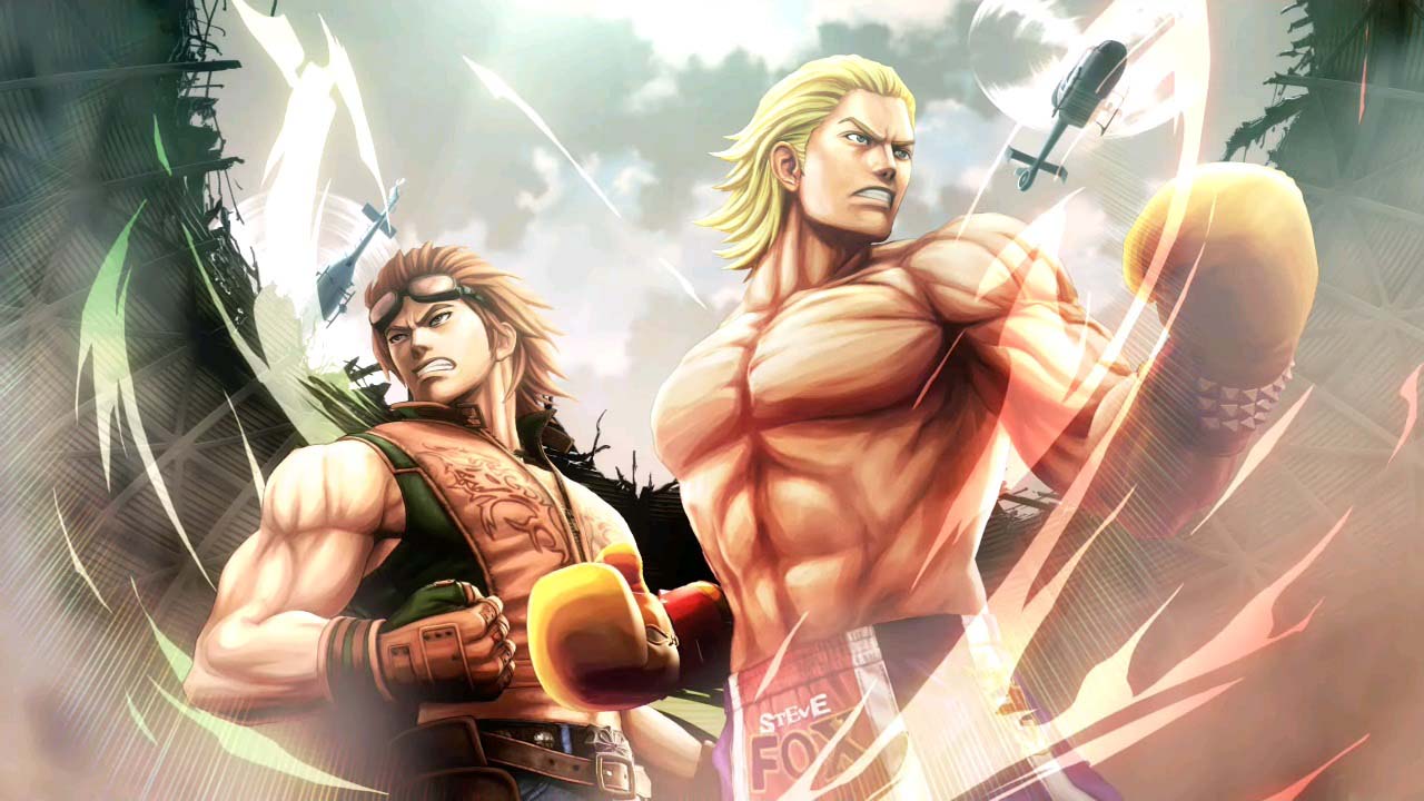 Street Fighter X Tekken Hwoarang and Steve Fox Team Official Artwork
