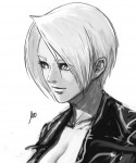 angel kof king of fighters art portrait_by_accuracy0
