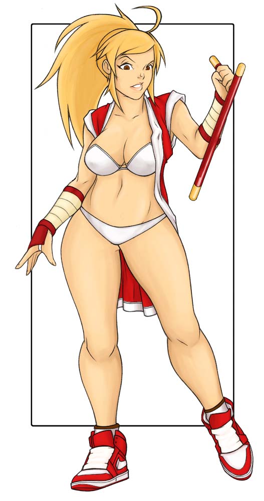 Maki from Final Fight.