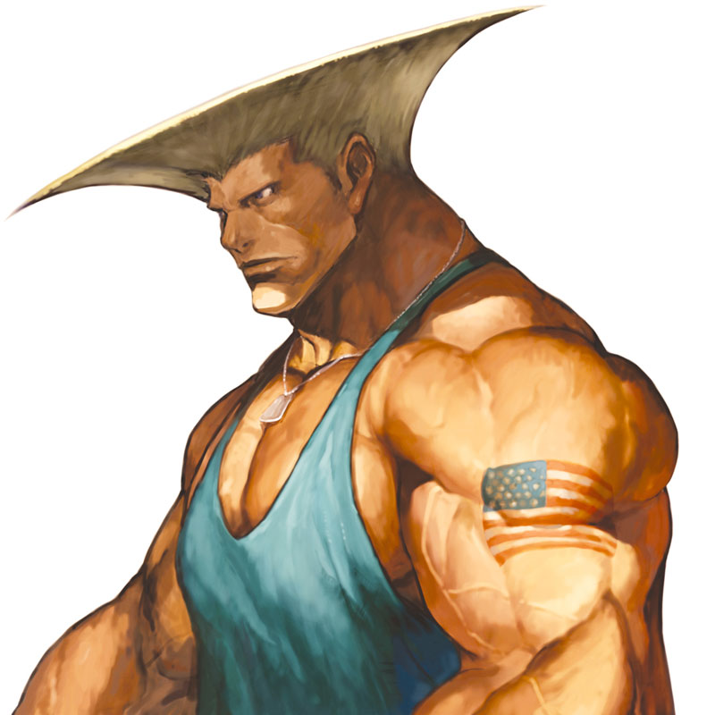 Guile artwork #2, Street Fighter 4