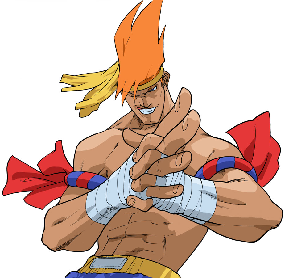 Street Fighter Alpha 3 Game Character Official Artwork Render Adon 2