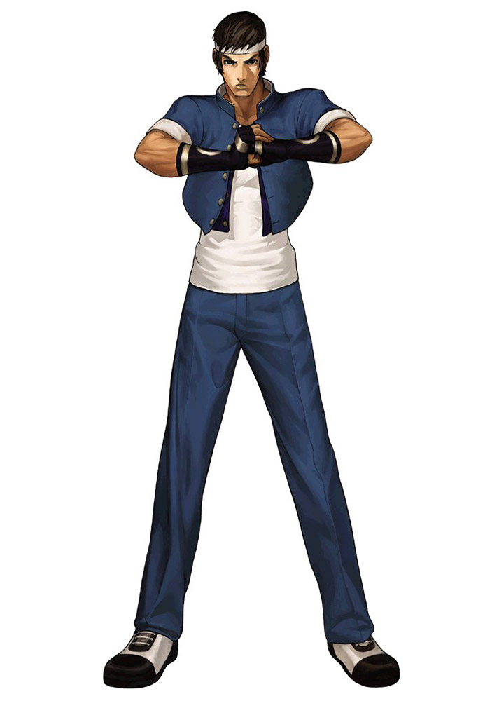 King-Of-Fighters-2001-Game-Character-Official-Artwork-Render-Shingo-Yabuki
