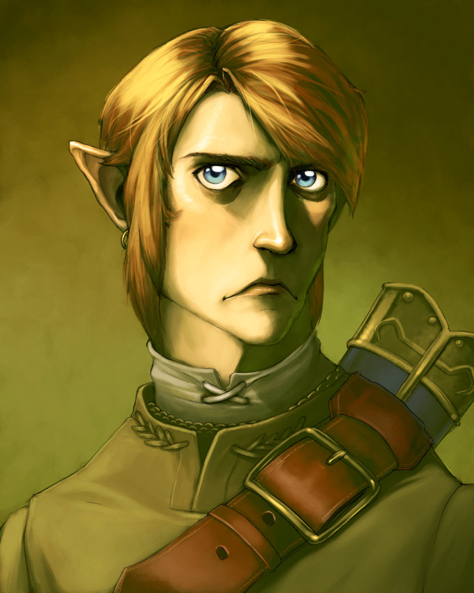 The_Hero_of_Time Link Zelda game fan art 2 by_2dforever.