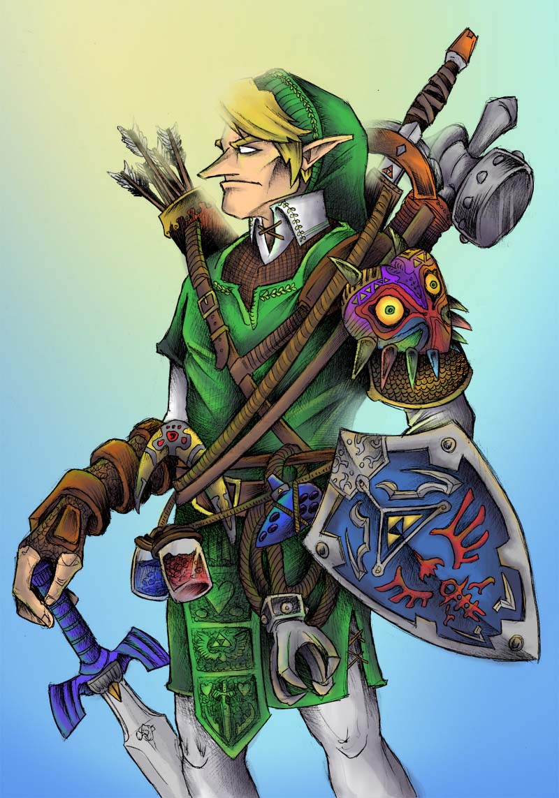 Link (Legend of Zelda) Fan Arts.