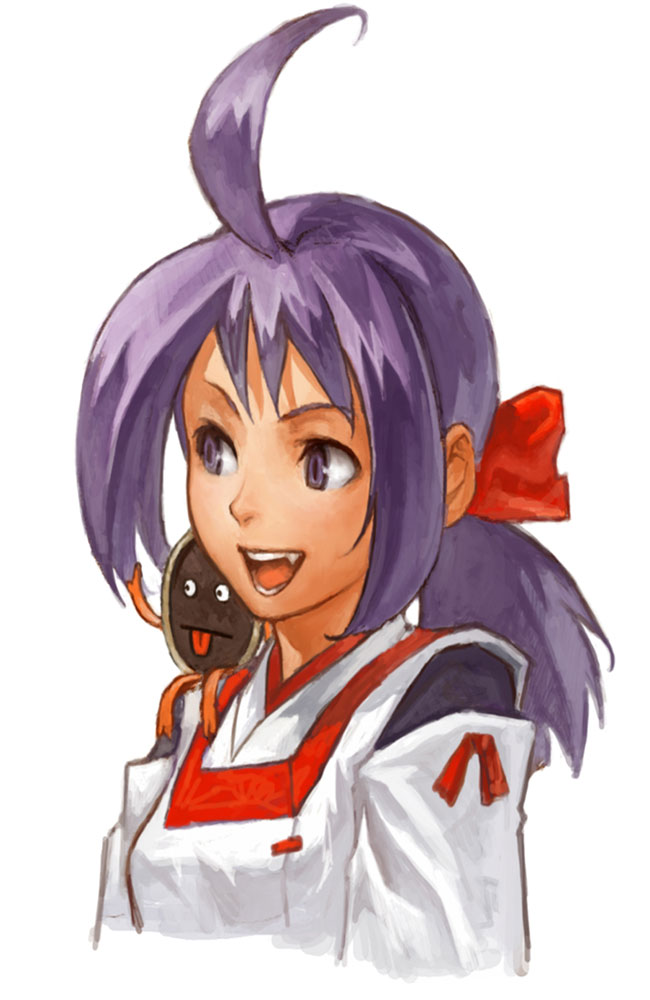 NeoGeo Battle Coliseum Game Character Official Artwork Akari Ichijo 2