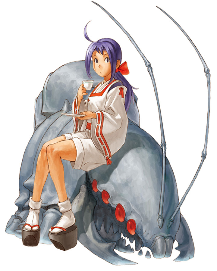NeoGeo Battle Coliseum Game Character Official Artwork Akari Ichijo