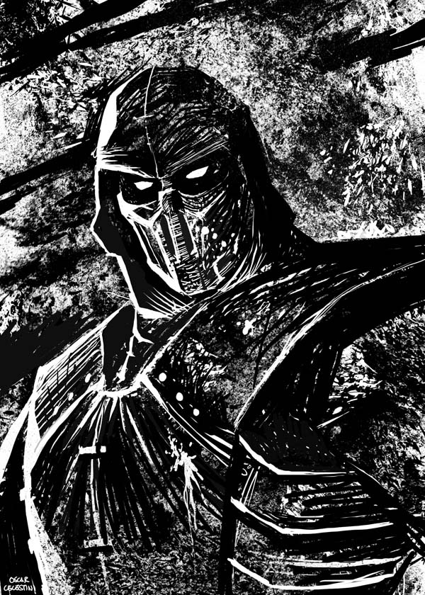 13 12 2011 Noob Saibot By Osk And Again New Fan Art Galeries