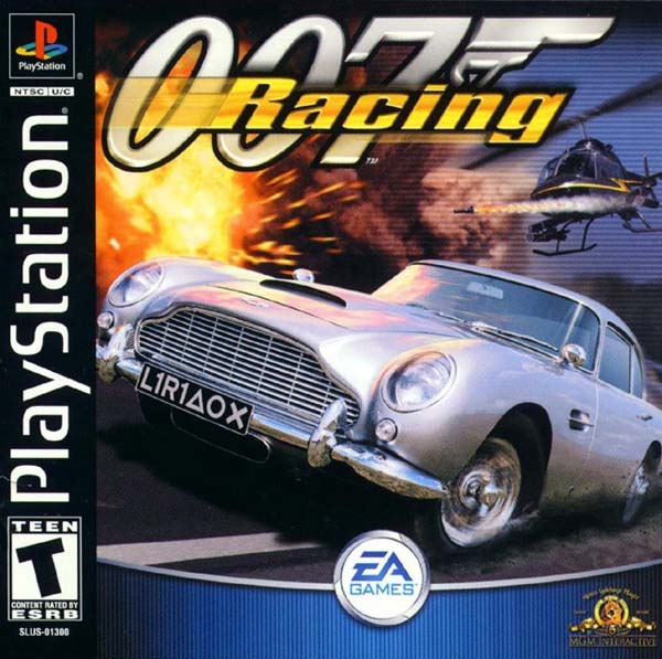 007 Racing Playstation Game NTSC USA Front Cover