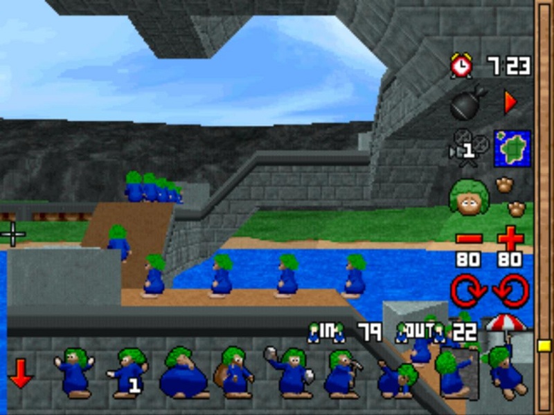 3D Lemmings  ３Ｄ レミングス para Playstation (1996)