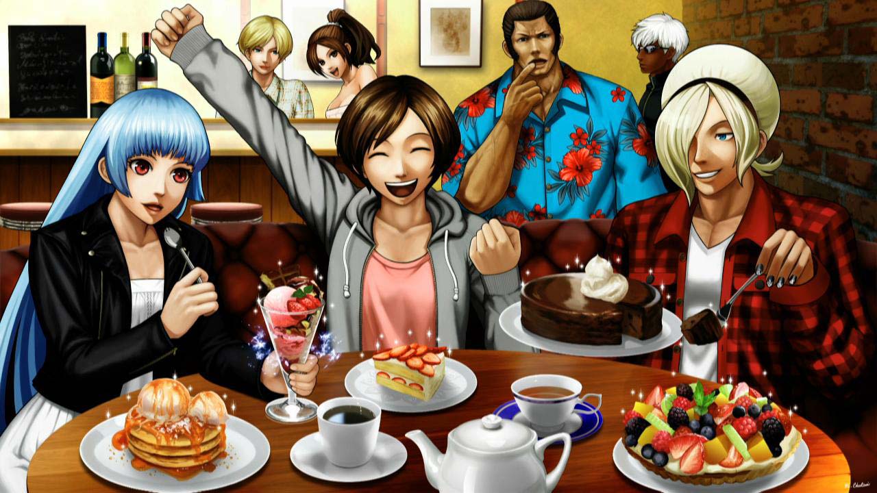 KOF XIII King of Fighters 13 Console Artwork Gallery Cute Faces team