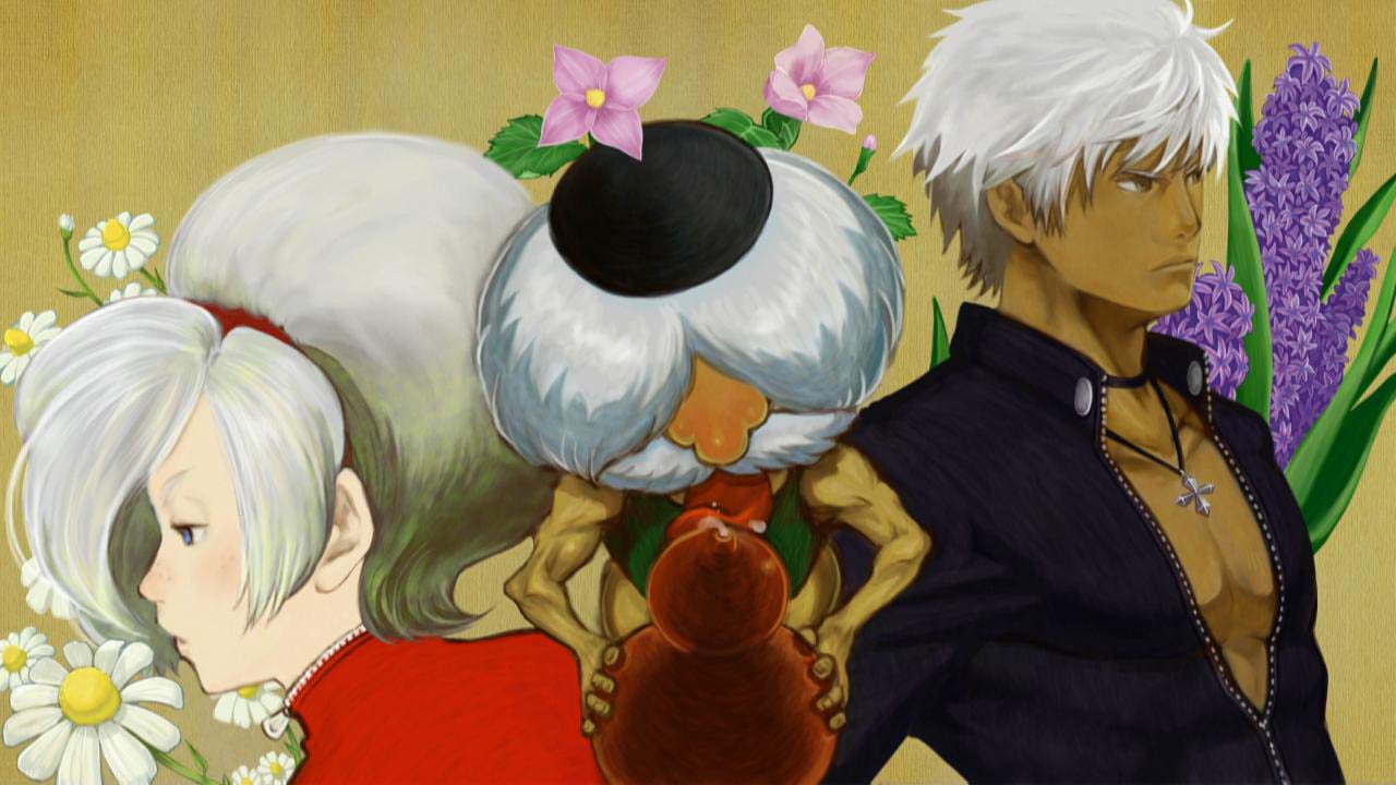 KOF XIII King of Fighters 13 Console Artwork Gallery White Hair Team