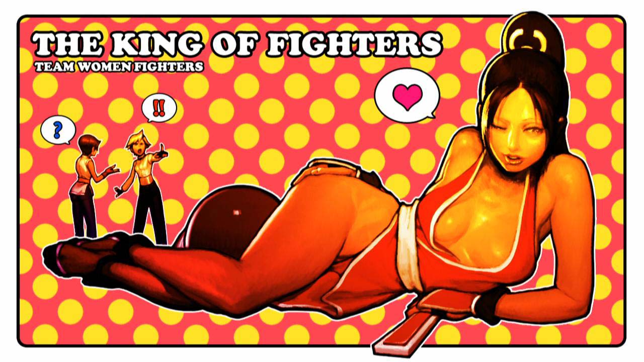 KOF XIII King of Fighters 13 Console Artwork Gallery Women Fighters Team