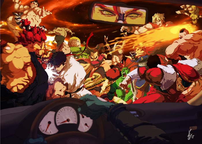 THE SF Tribute: Street Fighter Vs Mortal Kombat!