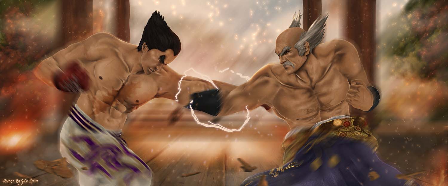 Tekken 5, fight, games, jin, tekken, HD wallpaper