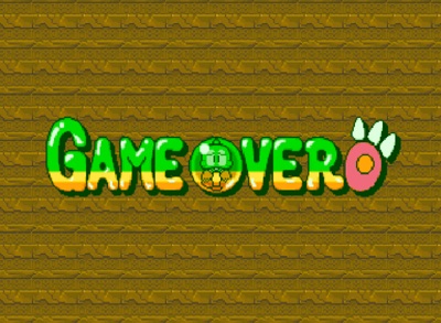 Game Over Screen Bust a Move 2 Arcade Edition PSX