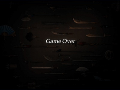 Game Over Screen Dynasty Warriors 4 PS2